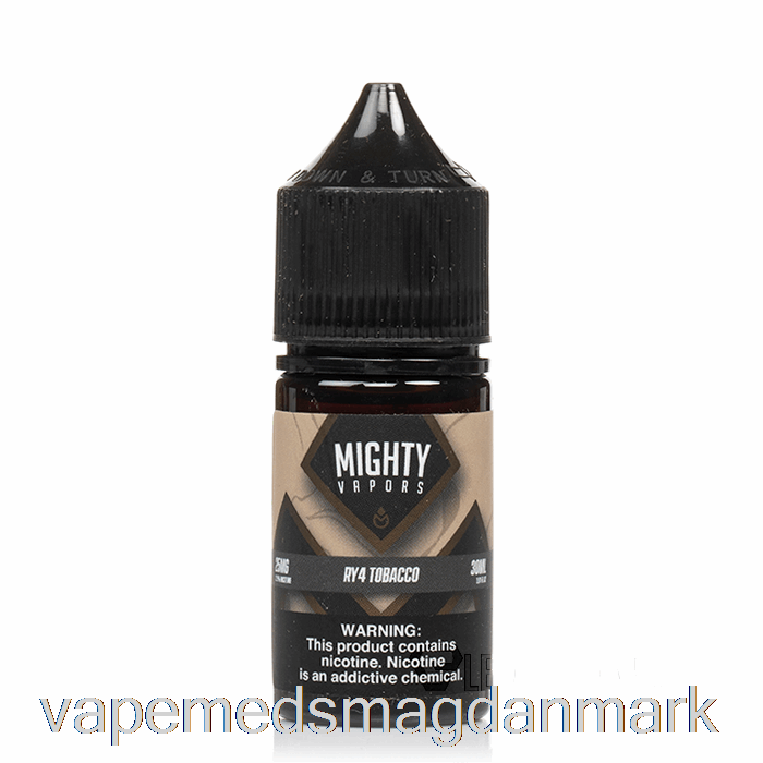 Vape Med Smag Ry4 Tobak - Mægtige Salt - 30ml 50mg